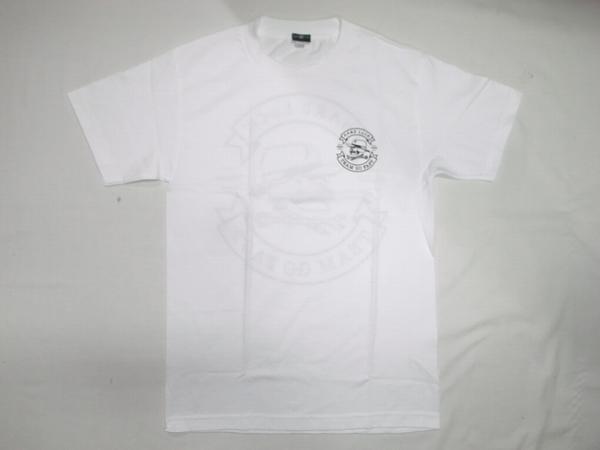 JB即決★ HARDLUCK ハードラック GREAT TIMES　リボンロゴ　Tシャツ 白 Sサイズ　新品 GONZ マークゴンザレス_画像2