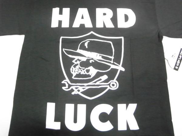 JB即決★ HARDLUCK ハードラック HARDSIX2 レイダース ロゴ Tシャツ 黒 XLサイズ　新品_画像3