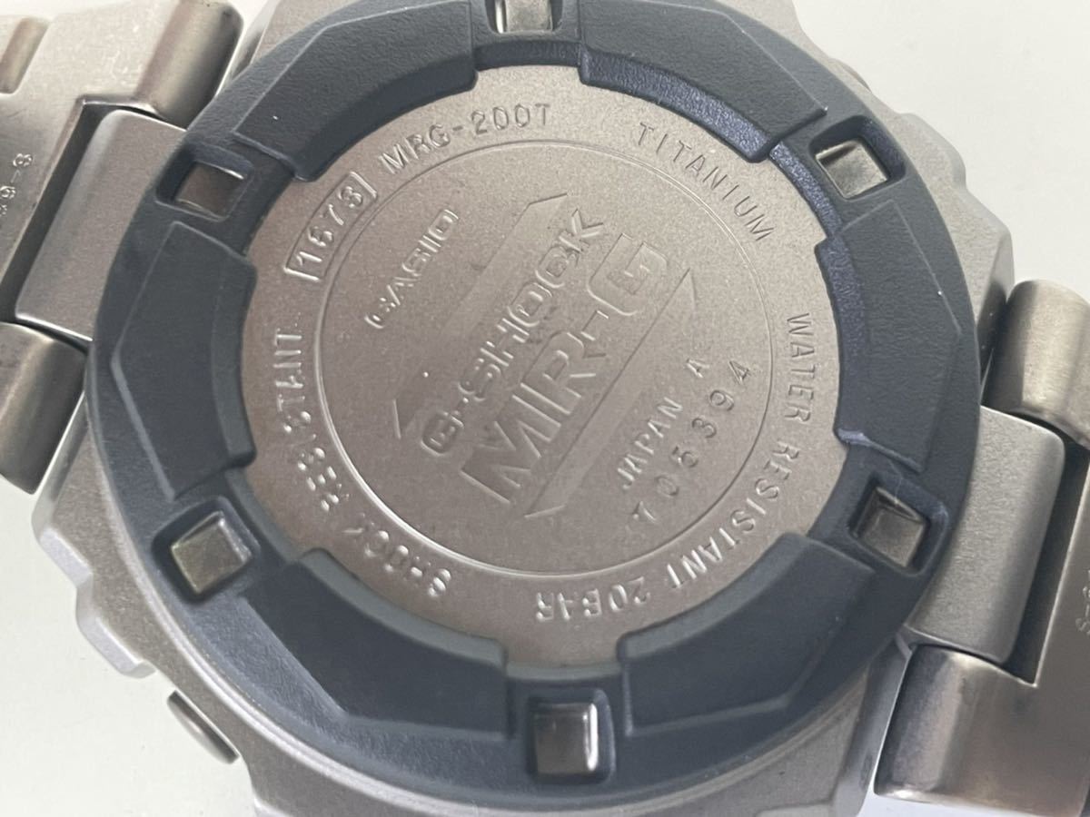 管4 電池交換済みG-SHOCK CASIO カシオ MRG-200T 腕時計 メンズ