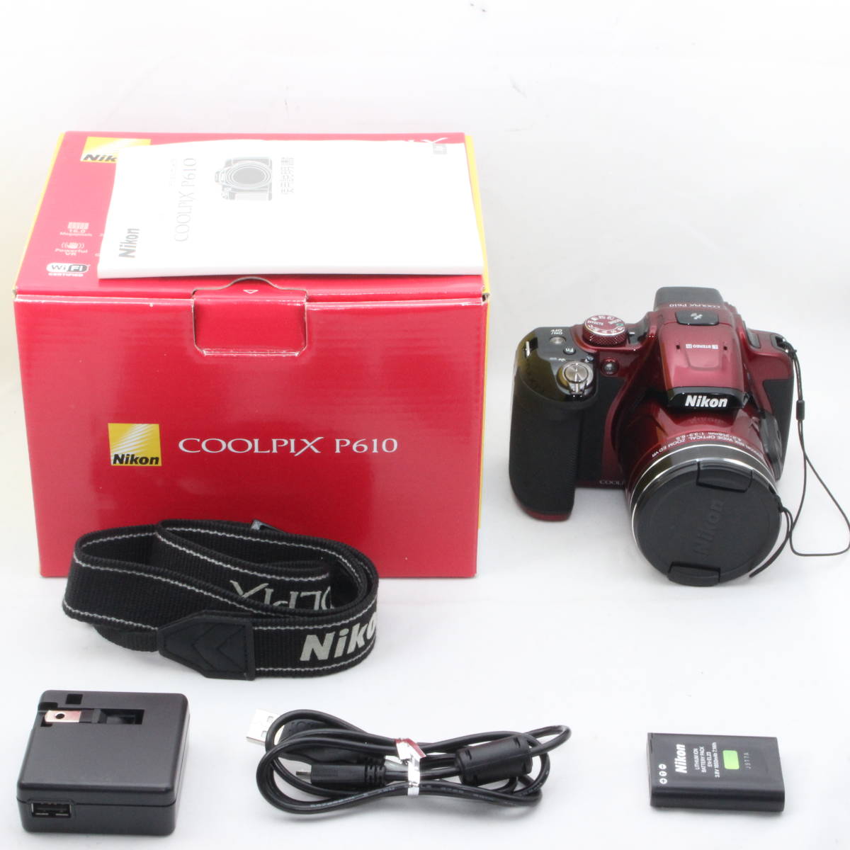 80/20クロス Nikon COOLPIX P610 レッド - 通販 - www