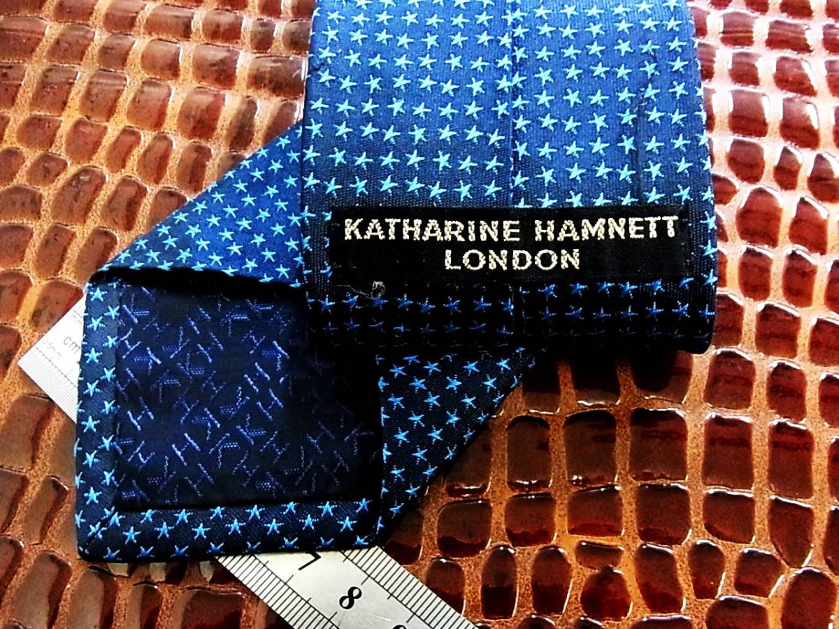 *E1363R* ликвидация запасов SALE*[ звезда ] Katharine Hamnett. галстук 