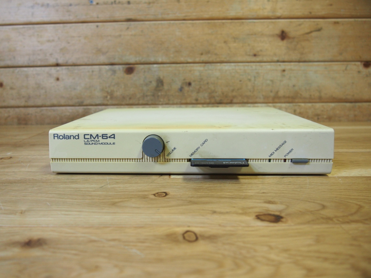 Yahoo!オークション - Roland ローランド CM-64 LA/PCM サウンド Yahoo!オークション - Roland ローランド CM-64 LA/PCM サウンド