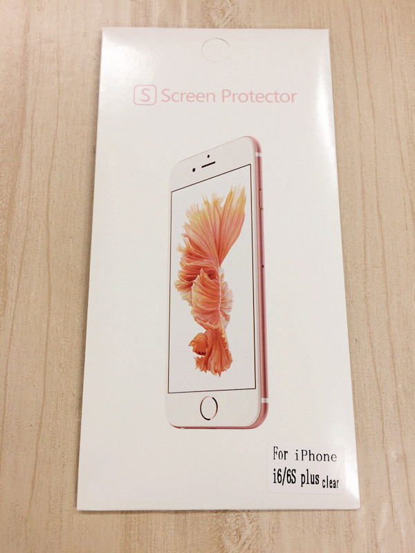 【激安・お得Film】液晶保護フィルム iPhone6Plus / 6sPlus 5.5インチ用 ソフト透明タイプ　ScreenProtector-film_画像1