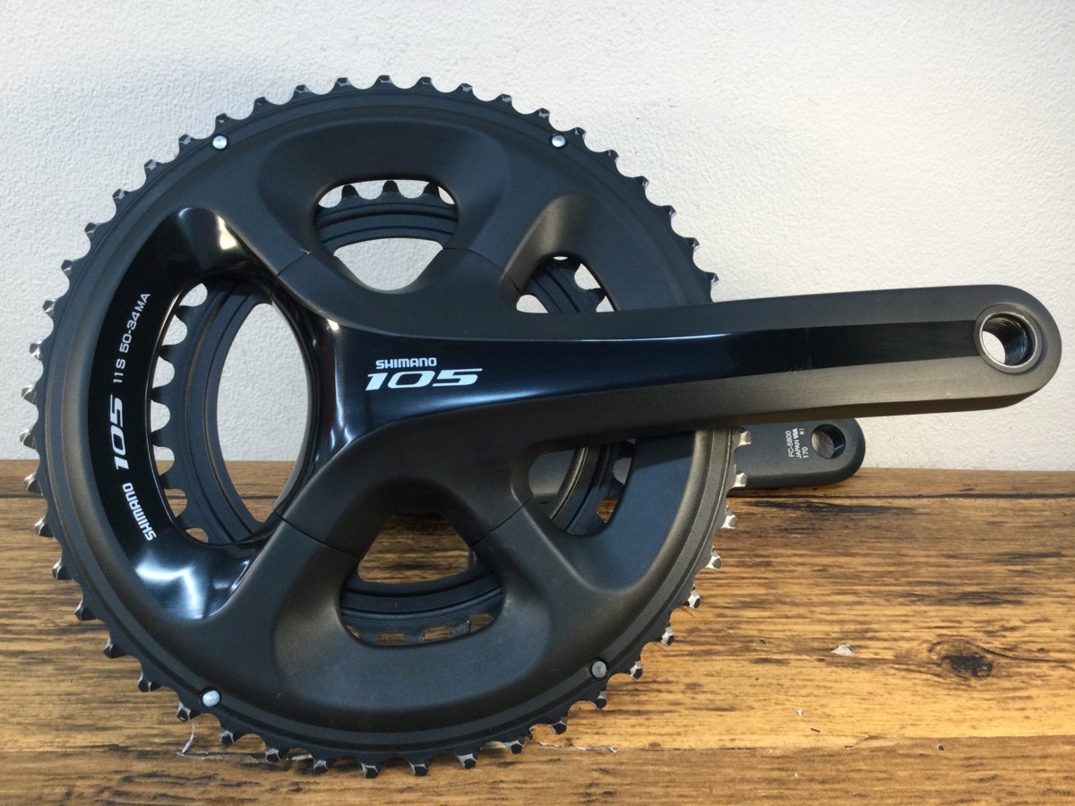 EP791 シマノ SHIMANO 105 FC-5800 クランクセット 50/34t 170mm 11s