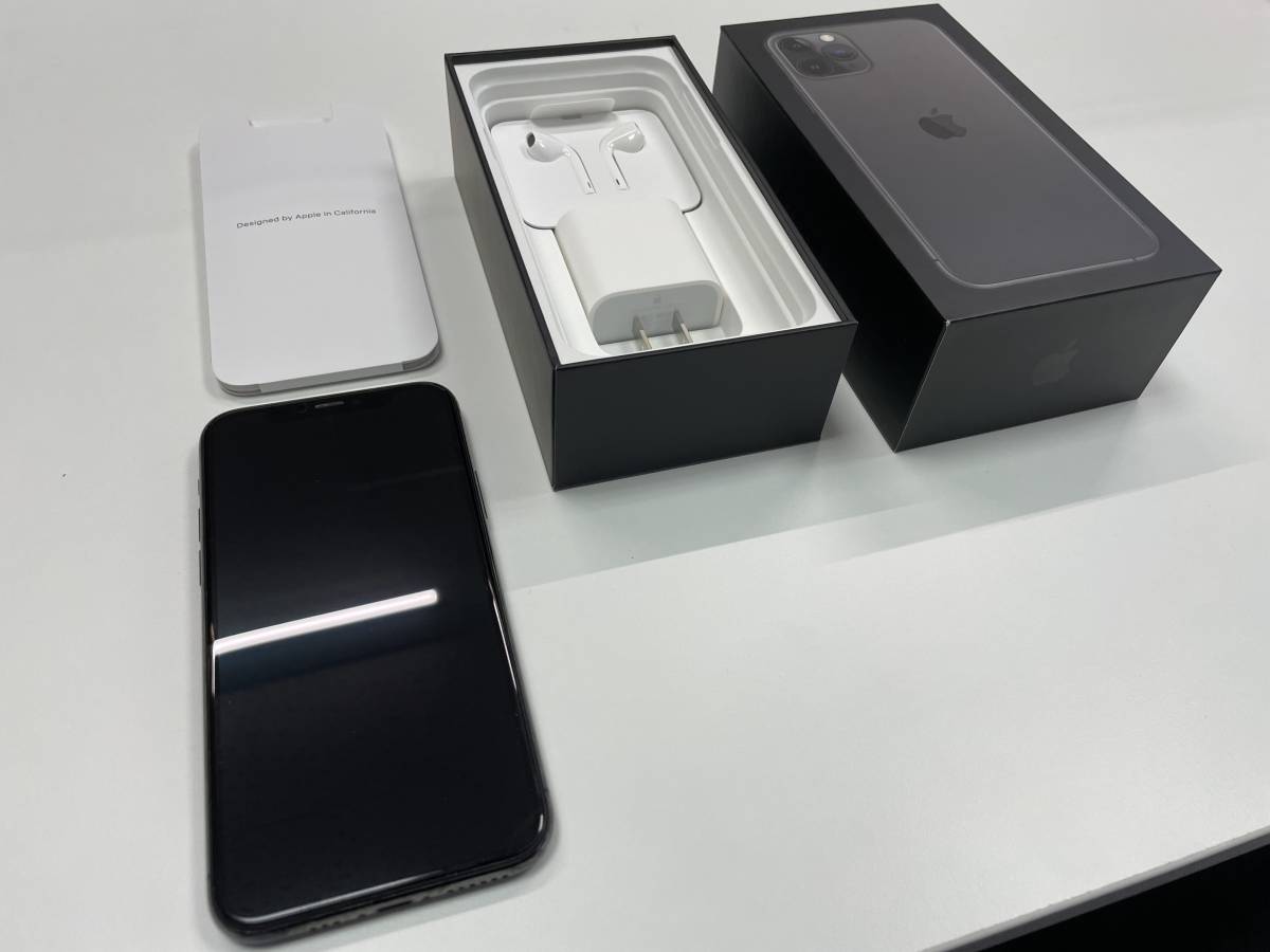 iPhone 11 Pro スペースグレイ 256GB SIMフリーバッテリーアク