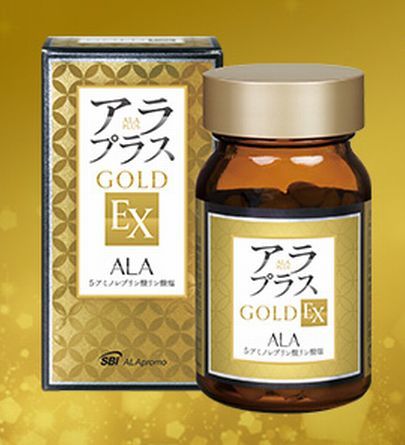 新品・未開封◆アラプラス ゴールドEX (６０粒入り)～５-ALA ５-アミノレブリン酸～_画像1