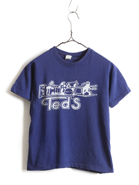 60s 70s USA製 ビンテージ ■ スプルース プリント 半袖 Tシャツ ( M メンズ レディース XS 程) 古着 Spruce 半袖Tシャツ バンドT ロックT_画像1