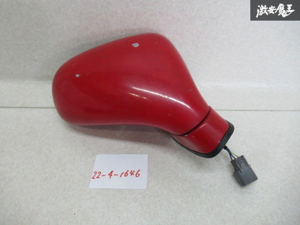  Honda original NA1 NSX normal door mirror side mirror right side driver`s seat side 3 pin 3ps.@ manual storage electric operation OK red series immediate payment shelves Q-1