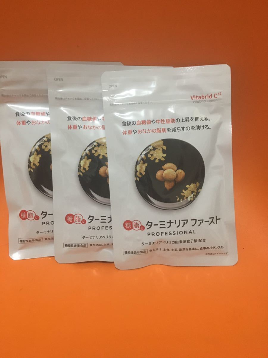 ☆即決 ターミナリアファースト 120粒 3個入り 新品未開封 送料無料 新品未開封 ターミナリアファースト 120粒入り