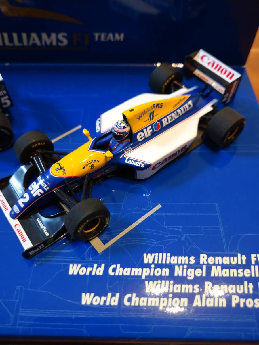 1/43 ミニチャンプス MINICHAMPS PMA WORLD CHAMPION SET4 WILLIAMS