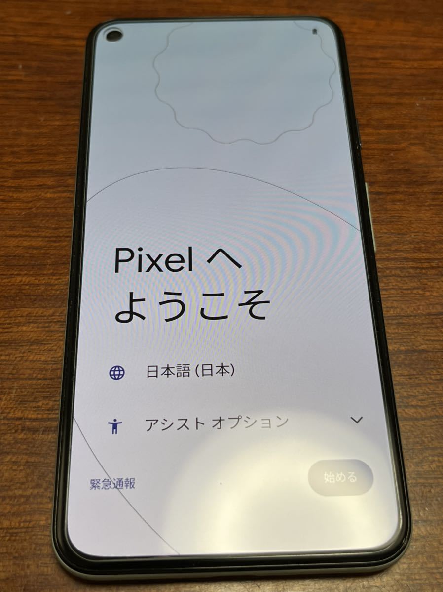 Google Pixel 5 128GB Sorta Sage au版 simロック解除済み google 