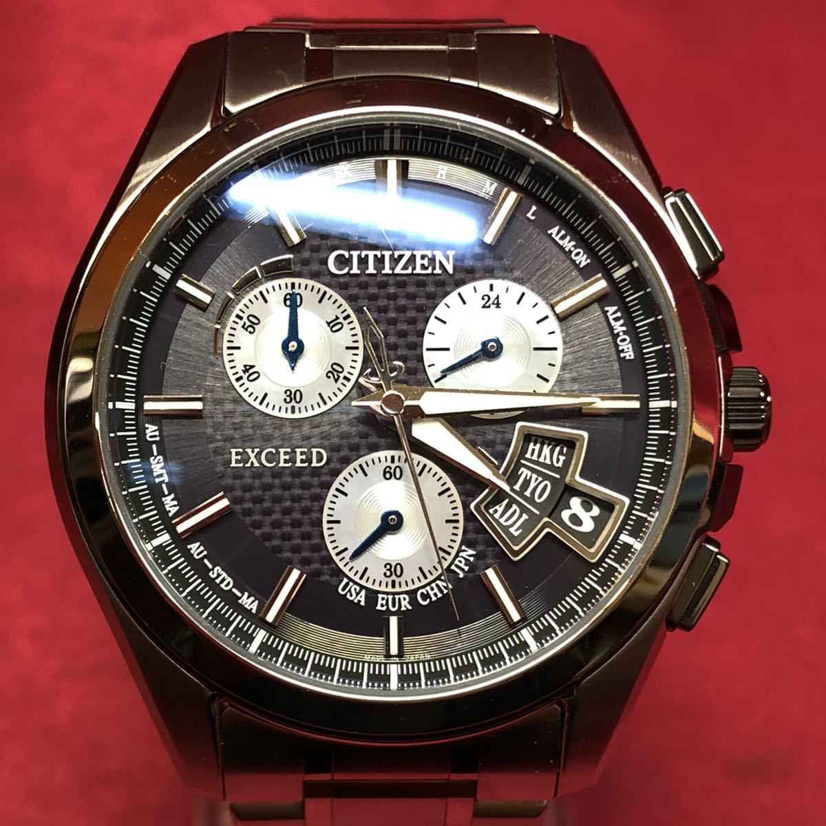 YH-0671】稼働品 CITIZEN シチズン EXCEED エクシード H610-T018521