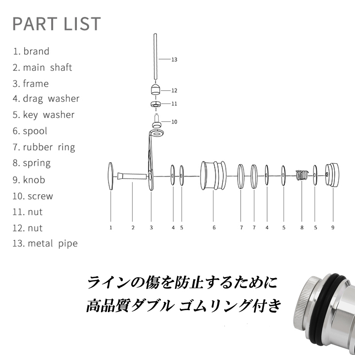 ノット結束機 ブルー ボビンノッター ライン結び器 フィッシングツール 針結び器 釣り 道具 ルアー シーバス バス釣り_画像4