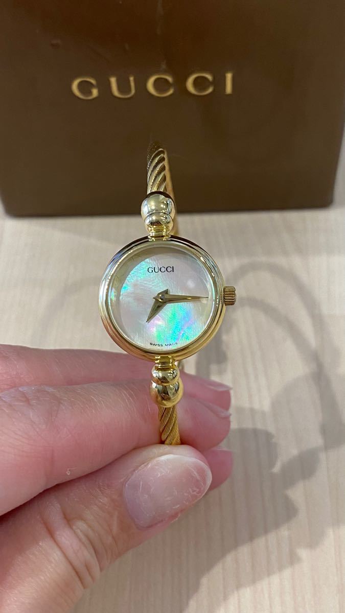 超美品 グッチ GUCCI 2700 2 L レディース時計 腕時計 稼働中|Yahoo