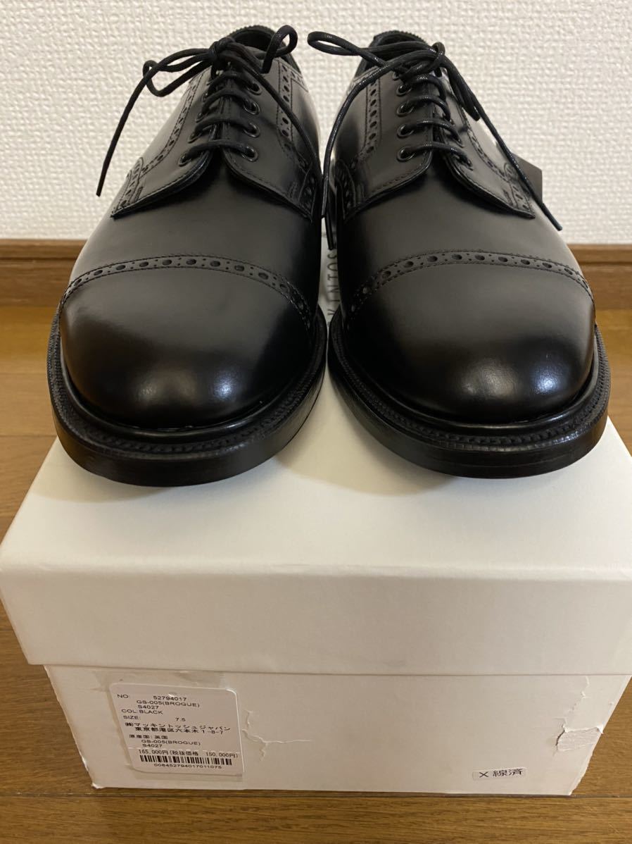 新品 未使用 希少 エドワードグリーン × マッキントッシュ