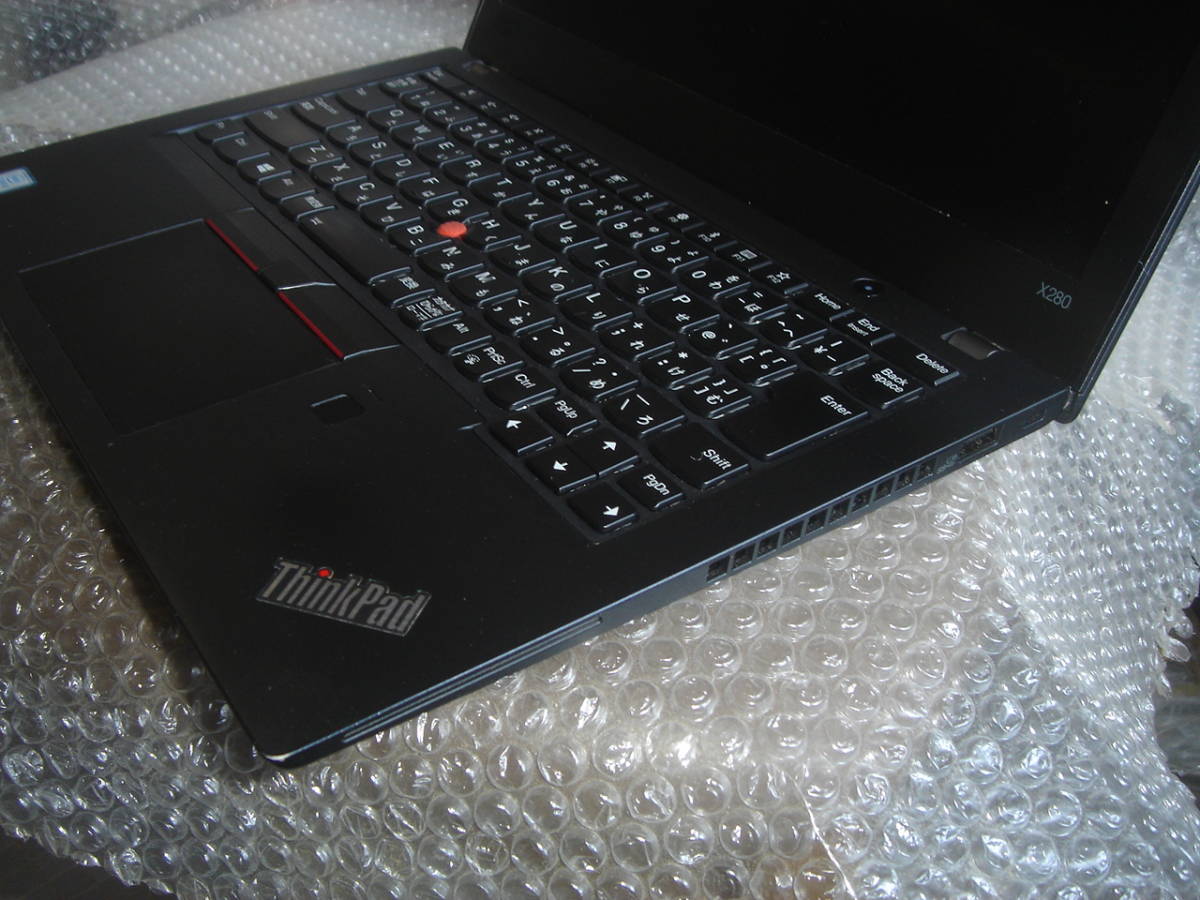 ThinkPad X280 Core i5-8350U 1.70GHz/MEM 8GB/SSD 256GB/内蔵カメラ
