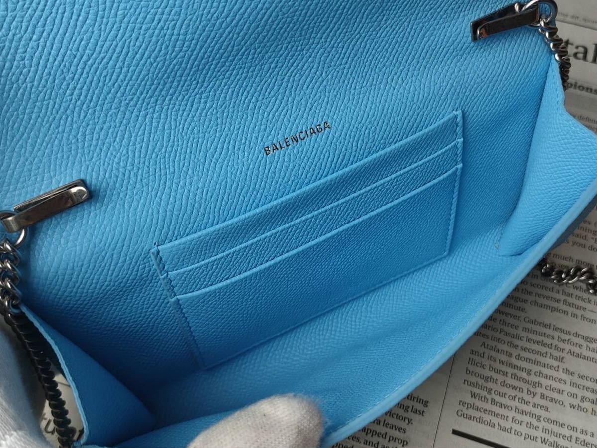 BALENCIAGA バレンシアガ Villeフォン ウォレット・オン・チェーン