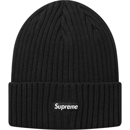 Supreme Overdyed Ribbed Beanie 黒 新品 Box Logo Cap North Face Black