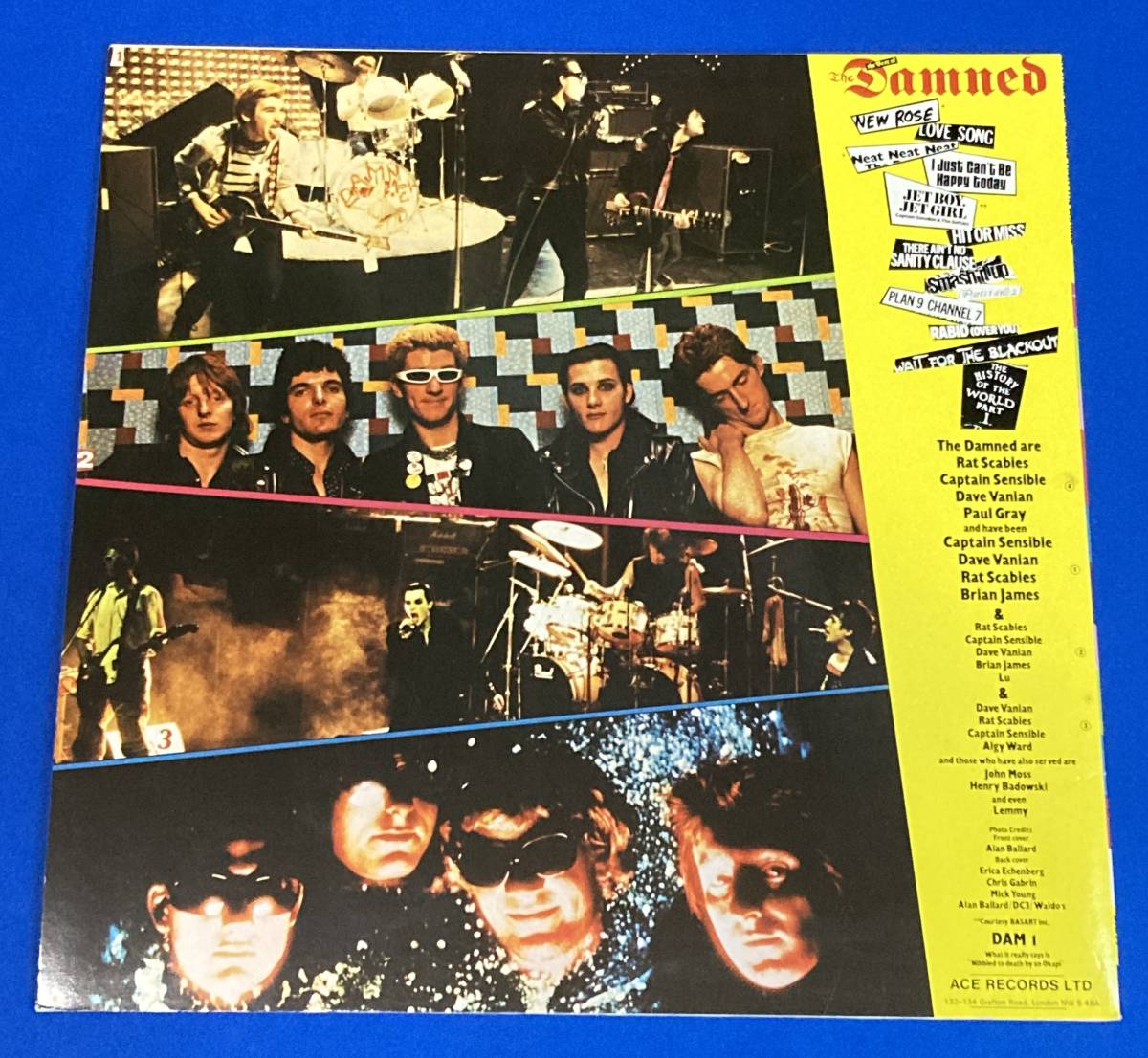 ダムド The Damned / THE BEST OF THE DAMNED 輸入盤 アナログ 12インチ レコード LP 宅急便 送料無料