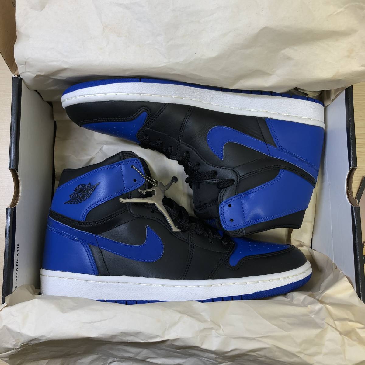 フラワーB ブルーグレイ 新品未使用 01年製 NIKE AIR JORDAN 1 RETRO