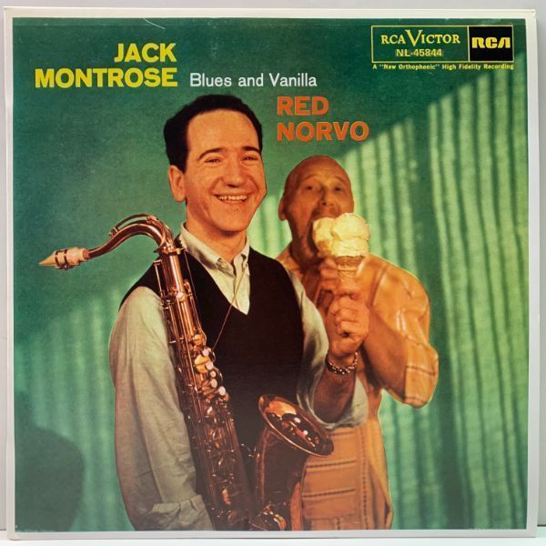 MONO 美品!! JACK MONTROSE QUINTET w./RED NORVO Blues And Vanilla (RCA) '72年 Spainプレス Lp モノラル_画像1