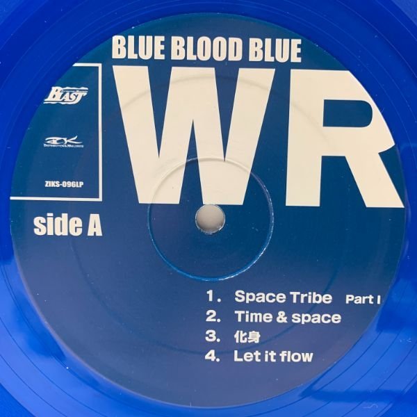 【ポストカード10枚など完品】美品 2LP 青カラー・ヴァイナル WRENCH Blue Blood Blue ('99 ZK) JPNオンリー アナログ_画像3
