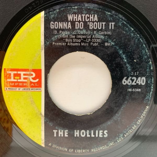 USオリジナル 7インチ HOLLIES Pay You Back With Interest ('67 Imperial) British Invasion ホリーズ 45RPM._画像1