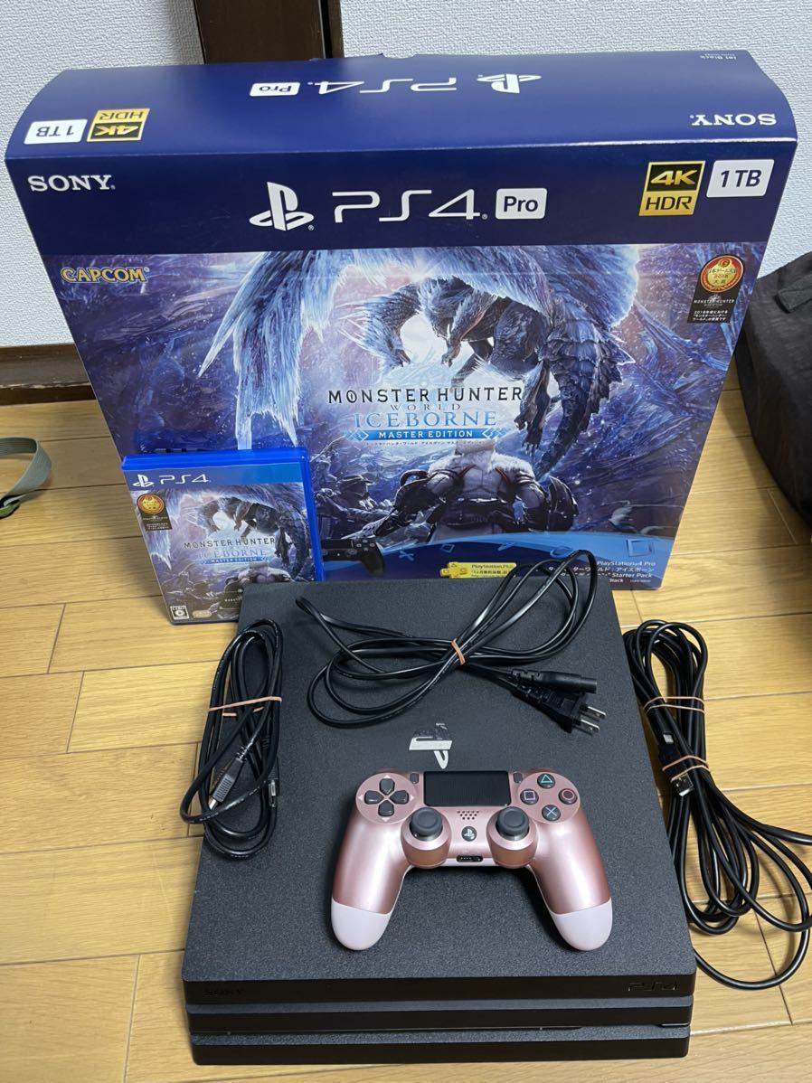 新品100%新品 PlayStation4 - PS4 Pro “モンスターハンターワールド