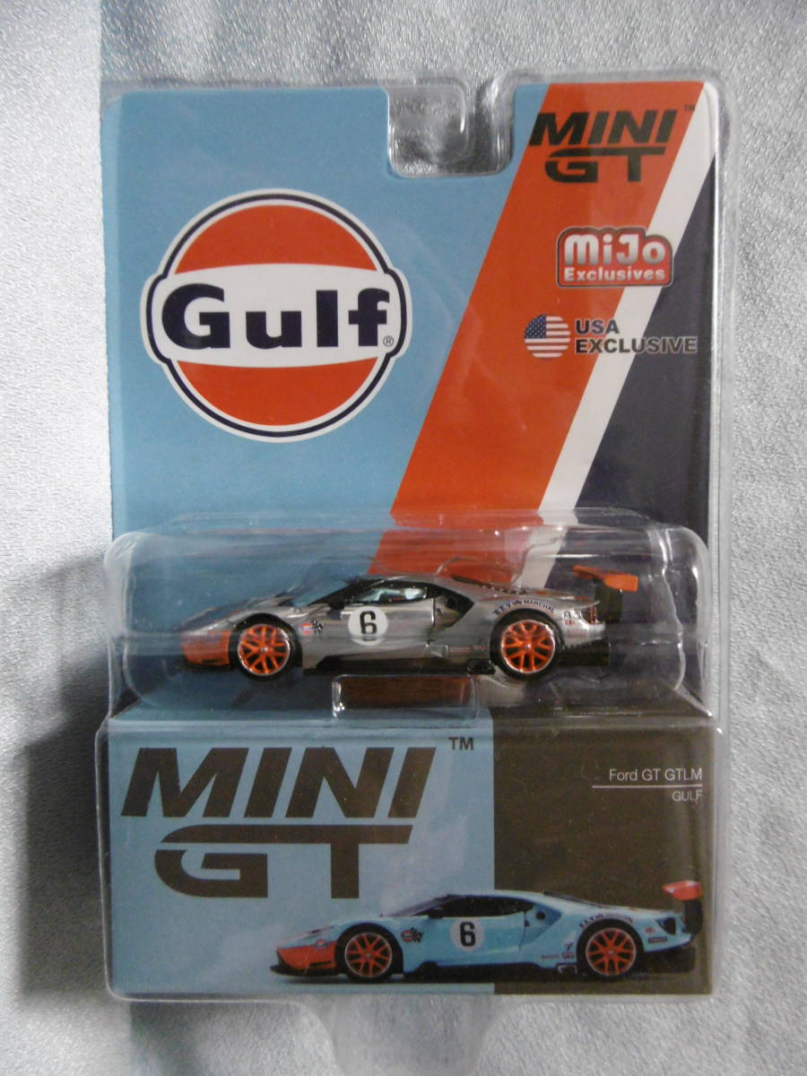 未開封新品 MINI GT 269 mijo Exclusives Ford GT GTLM GULF #6 シークレットの画像1