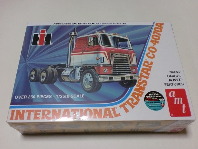 AMT 1/25 インターナショナル トランスター トラック CO-4070A セミトラクターキャブ International Transtar Semi Tractor Cab amt 1203_画像1