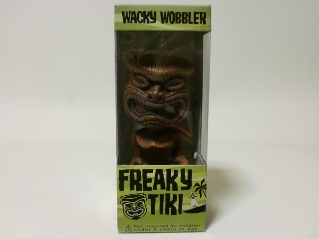 ***ファンコ ポリネシア 神話 ティキ像 ワッキーポンピング ボブルヘッド首振り人形 TIKI Freak Wacky Wobbler Bobble Head FUNKO _画像1