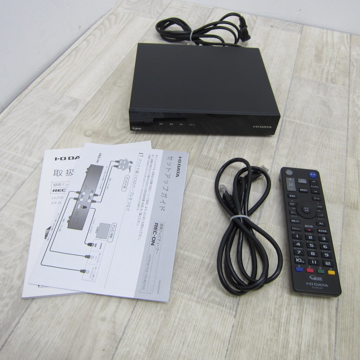 WB12010/1円スタート/訳あり/I-O DATA 地デジ/BS/CS ダブルチューナー レコーダー 外付けHDD(録画)/HDMI対応/FiWe タブレット対応 EX-BCTX2