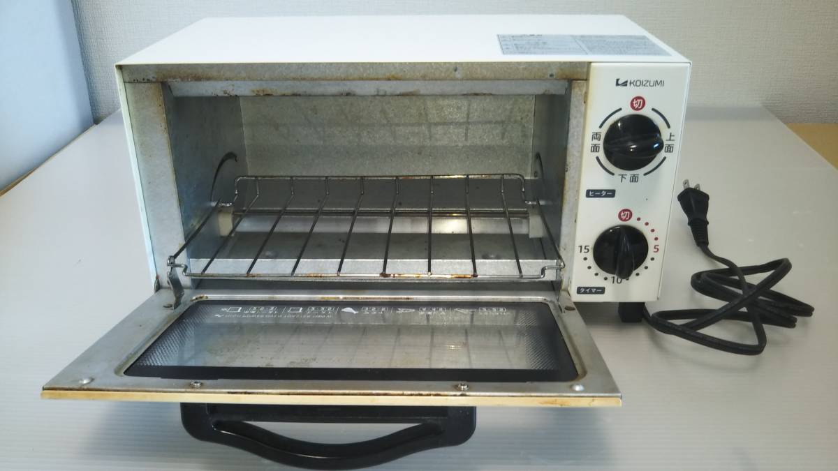 小型オーブントースター　1000W　KOUIZUMI製