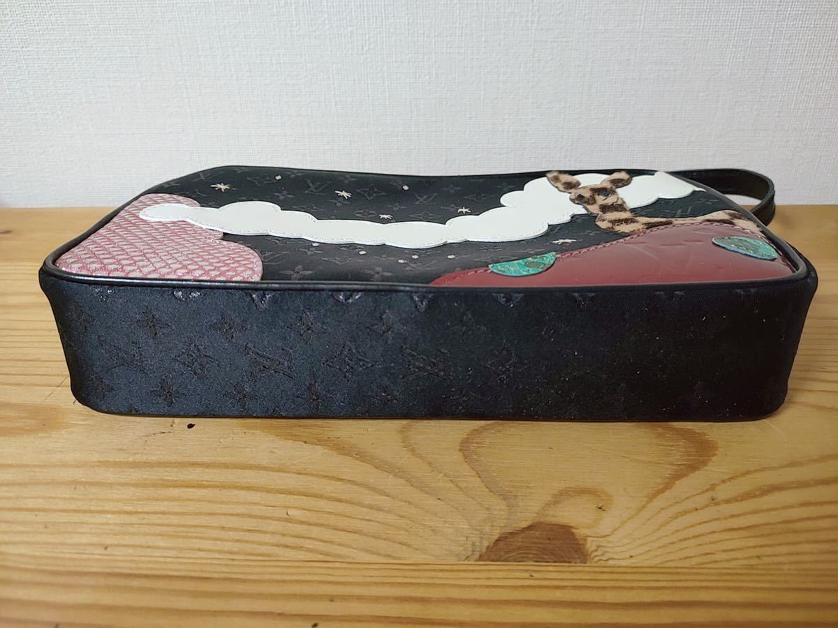 本物美品【ルイヴィトン】モノグラム サテン コントドゥフェ ワン