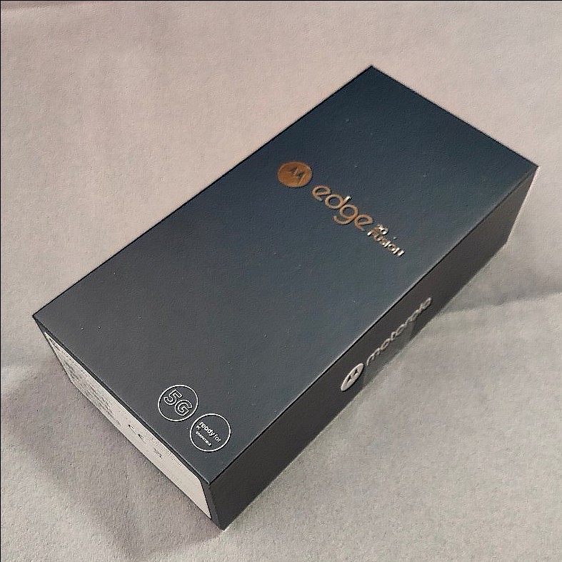 新品未開封】Motorola edge 20 Fusion エレキグラファイト SIMフリー
