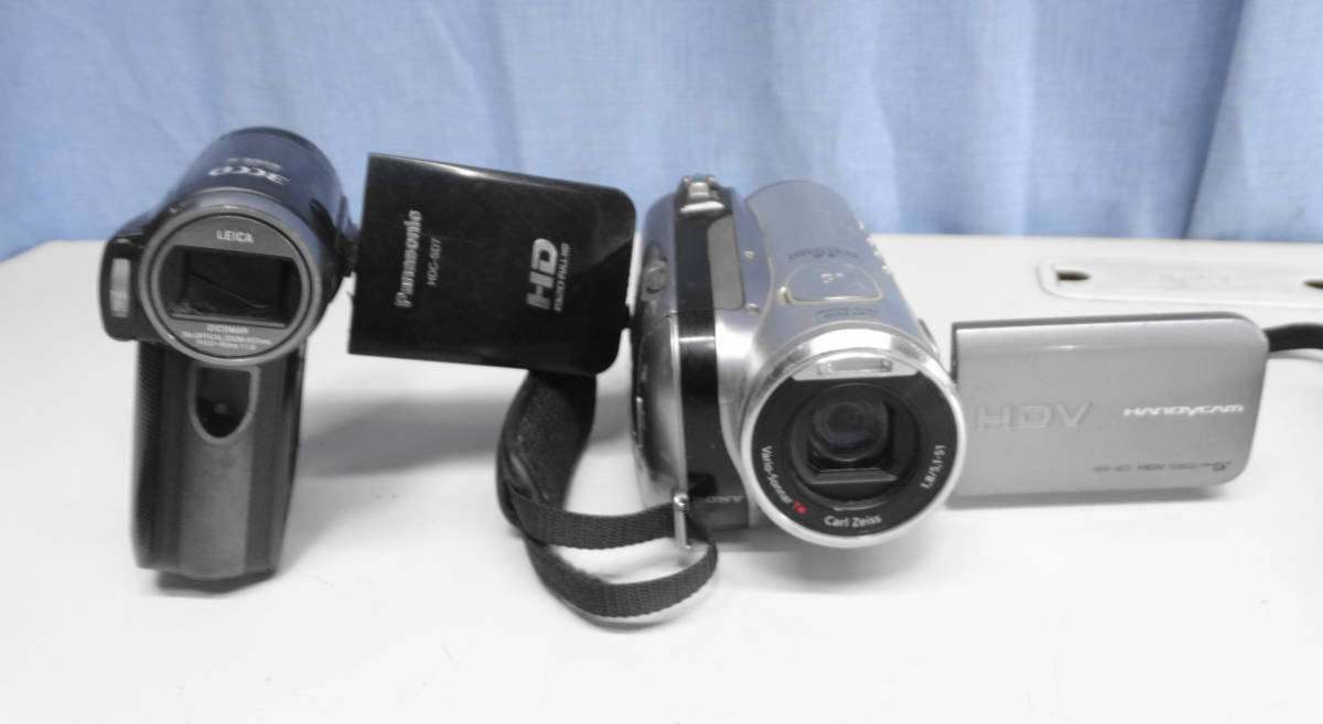 Va3504 デジタルビデオカメラ まとめ Panasonic hdc-sd7,sanyo cg10,hdc-sd9,sdc-hc3,NIKON950,JVC gz-v590-b「ジャンク品」_画像3