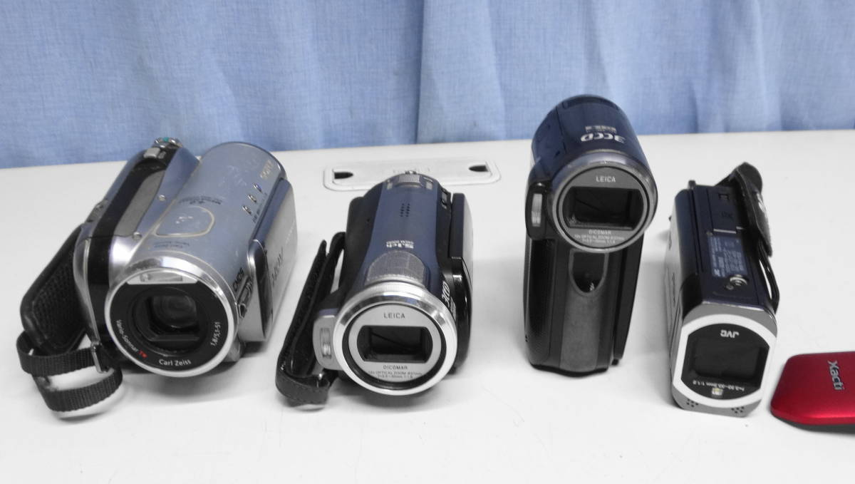 Va3504 デジタルビデオカメラ まとめ Panasonic hdc-sd7,sanyo cg10,hdc-sd9,sdc-hc3,NIKON950,JVC gz-v590-b「ジャンク品」_画像9