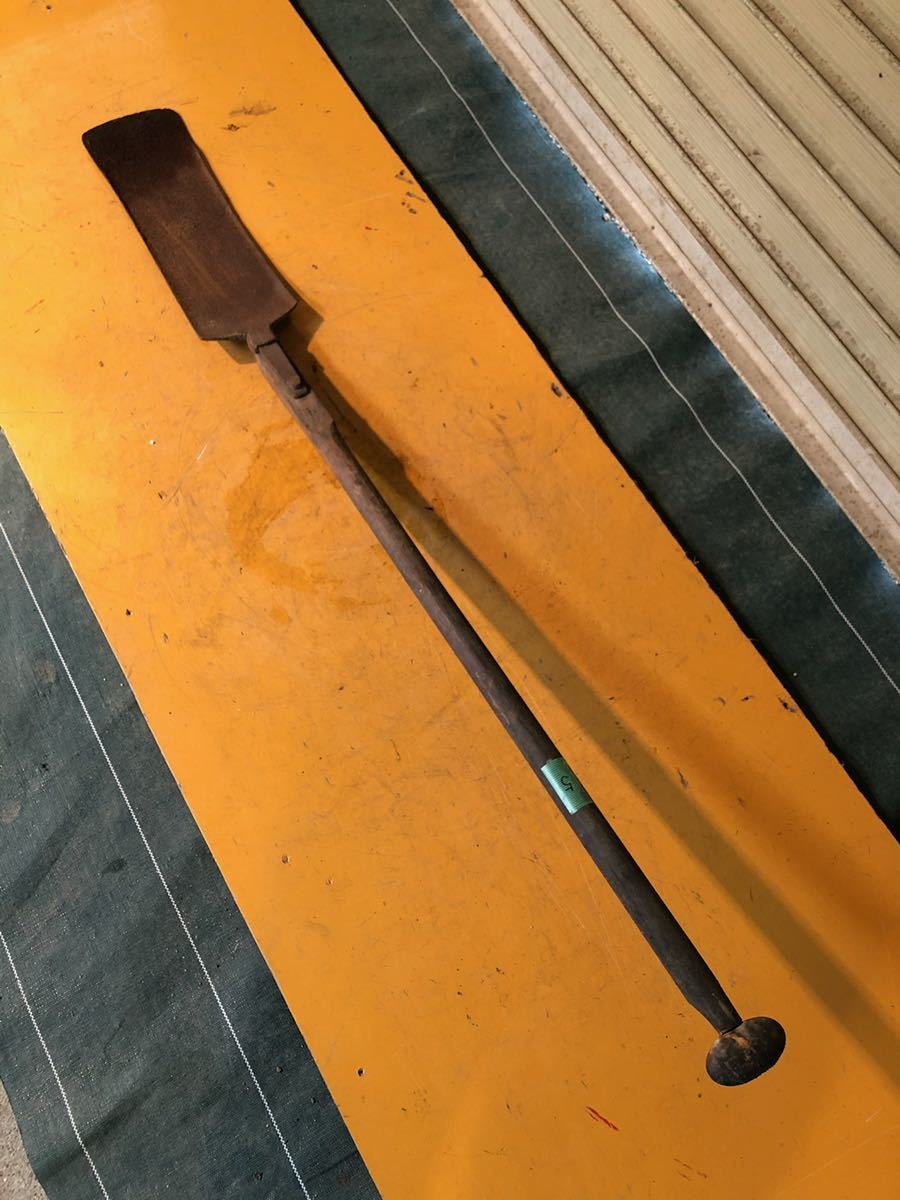 * old tool carpenter's tool farming implement spade shovel used *⑤tano