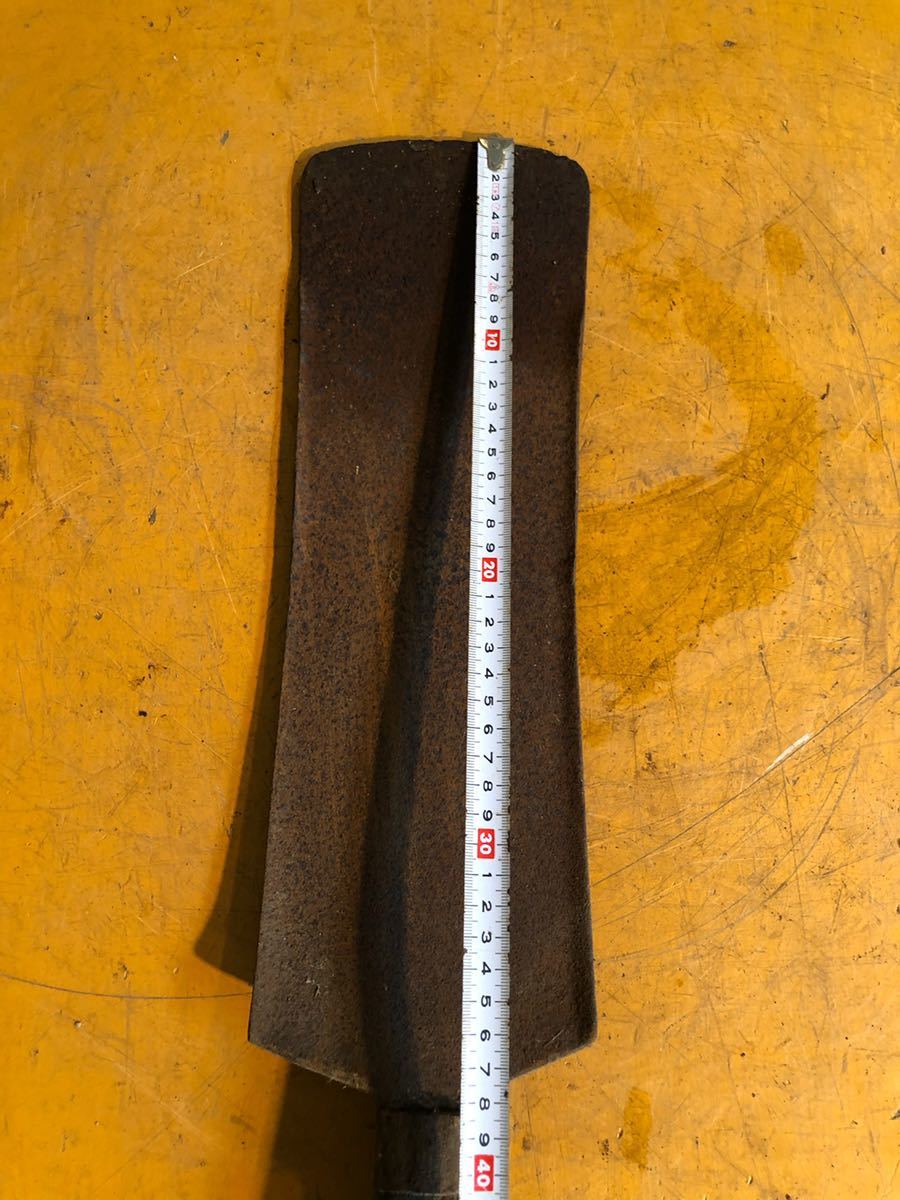* old tool carpenter's tool farming implement spade shovel used *⑤tano