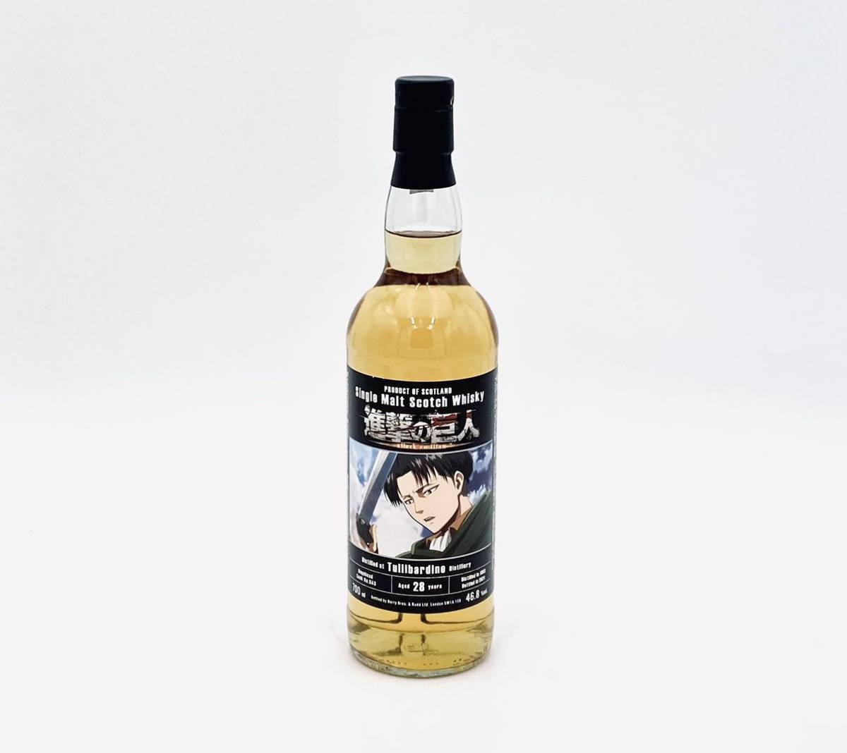 GW企画/限定品】進撃の巨人ボトル リヴァイ・ラベル タリバーディン
