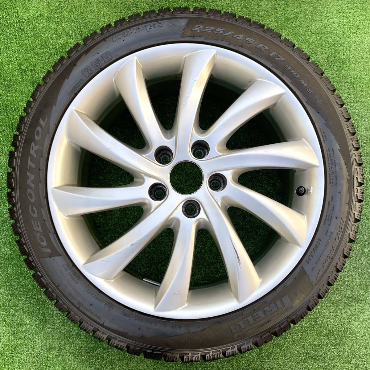 アルファロメオ ジュリエッタ 純正 17インチ アルミホイール☆PIRELLI