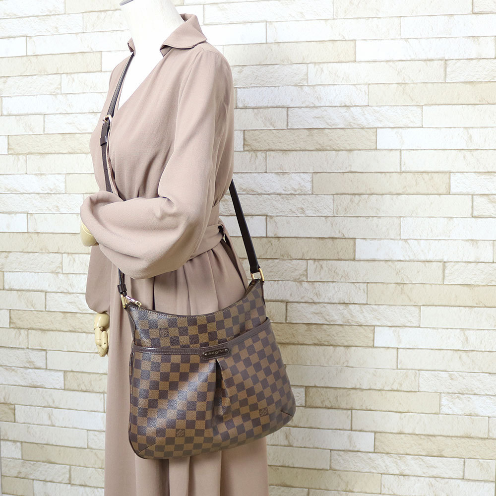 LOUIS VUITTON ルイ・ヴィトン ダミエ ブルームズベリPM N42251 訳あり