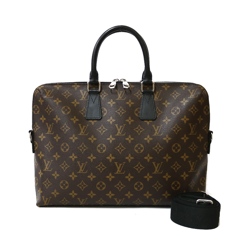 LOUIS VUITTON ルイ・ヴィトン ビジネスバッグ ショルダー マカサー