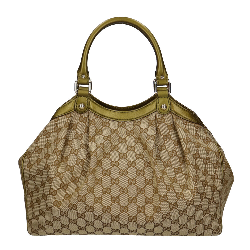 GUCCI グッチ ショルダーバッグ レザー ブラウン 211944 オールド