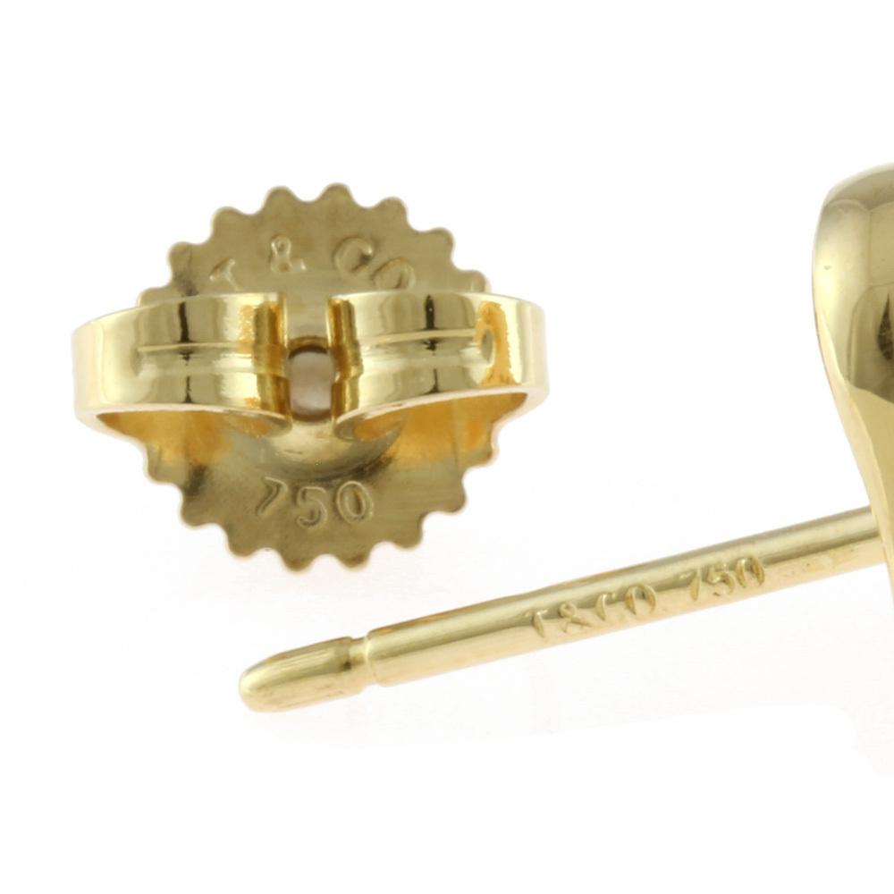 TIFFANY&Co. ティファニー K18 ピアス フルハート 18金 K18ゴールド