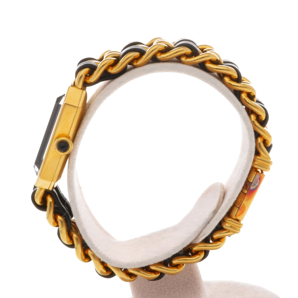 CHANEL シャネル GP H0001 M エレガント ゴールド ブラック