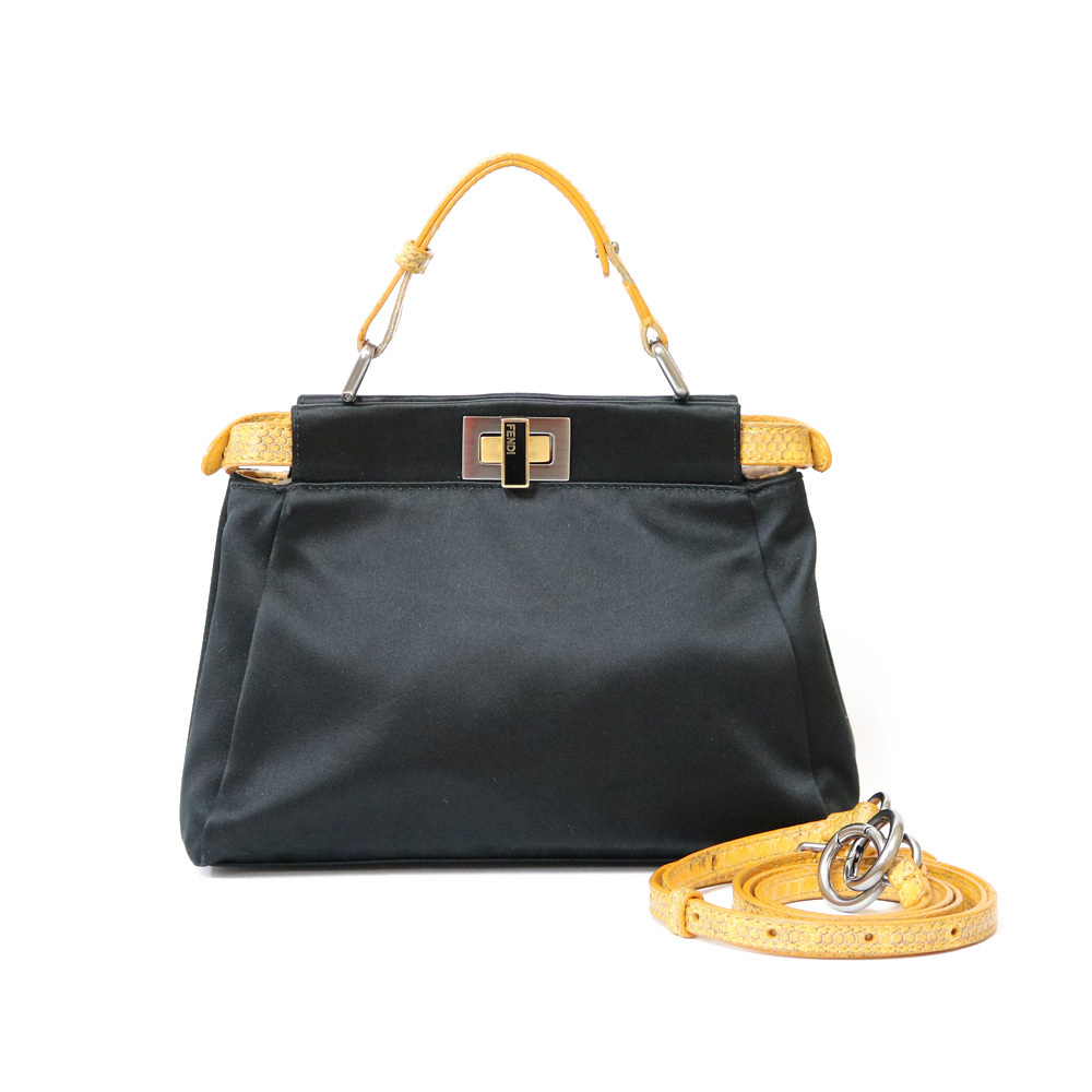 FENDI フェンディ Nyron ショルダーバッグ ハンドバッグ ミニ
