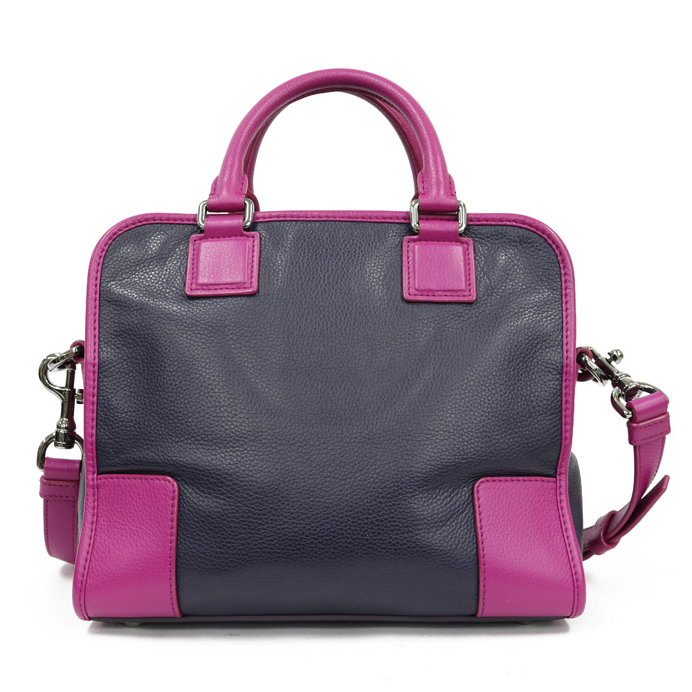 LOEWE ロエベ ショルダーバッグ ハンドバッグ クルス パープル 中古 ろ