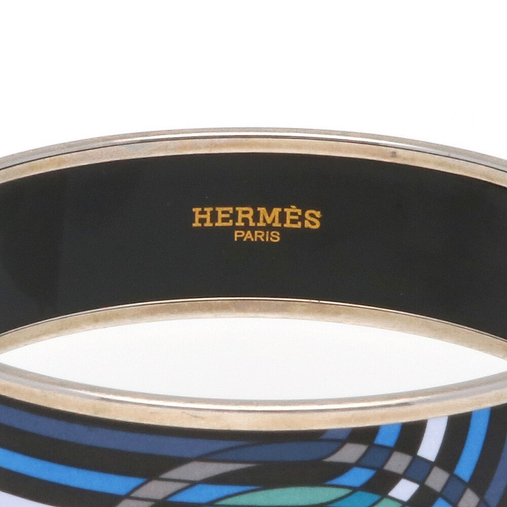HERMES エルメス バングル 七宝焼き エナメル ブレスレット エマイユGM