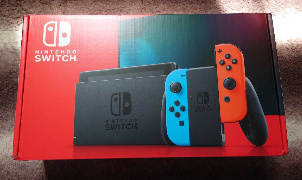 新品未開封】Nintendo Switch 本体 (ニンテンドースイッチ) Joy-Con(L)ネオンブルー/(R)ネオンレッド バッテリー持続が長くなったモデル www.falconofs.com